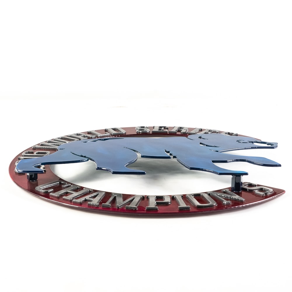 Chicago Cubs Decorative Metal Wall Art - 3