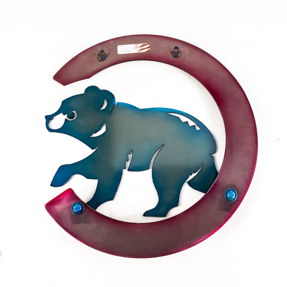 Chicago Cubs Decorative Metal Wall Art - 5