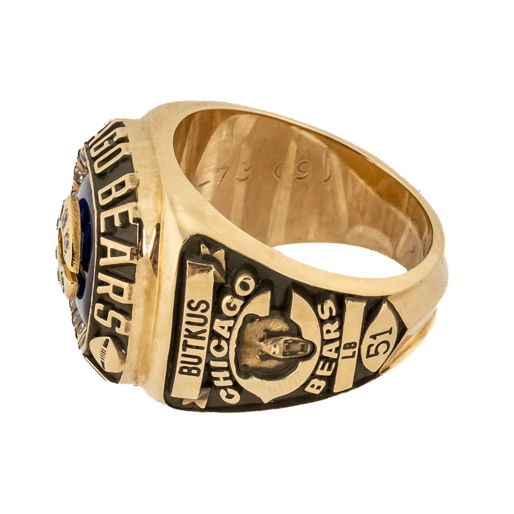 Dick Butkus – Chicago Bear Alumni Ring - 12