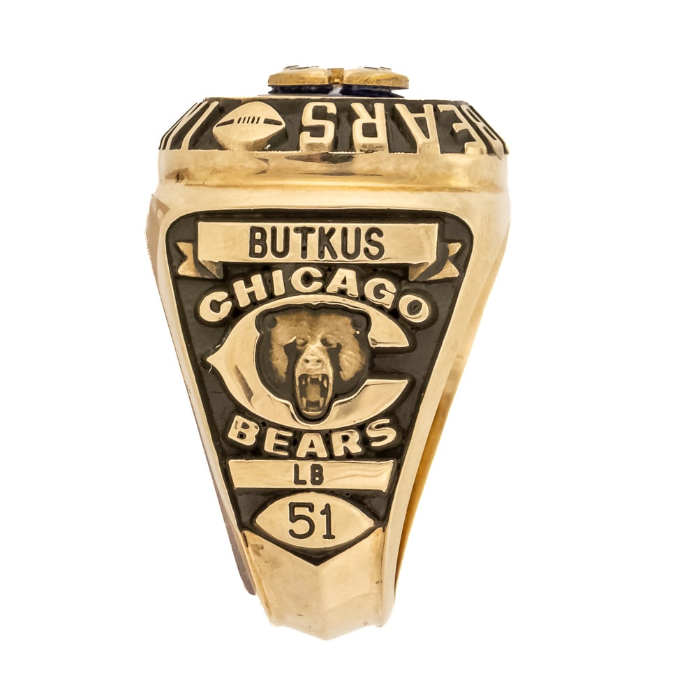 Dick Butkus – Chicago Bear Alumni Ring - 4