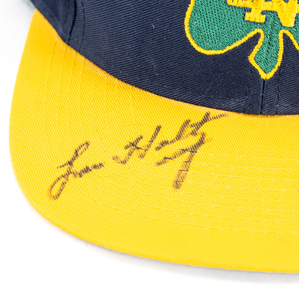 Notre Dame Legends Autographed Cap - 2