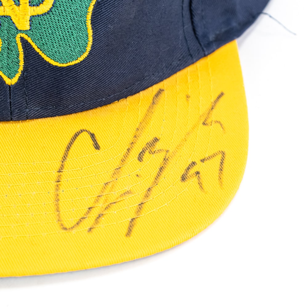 Notre Dame Legends Autographed Cap - 3