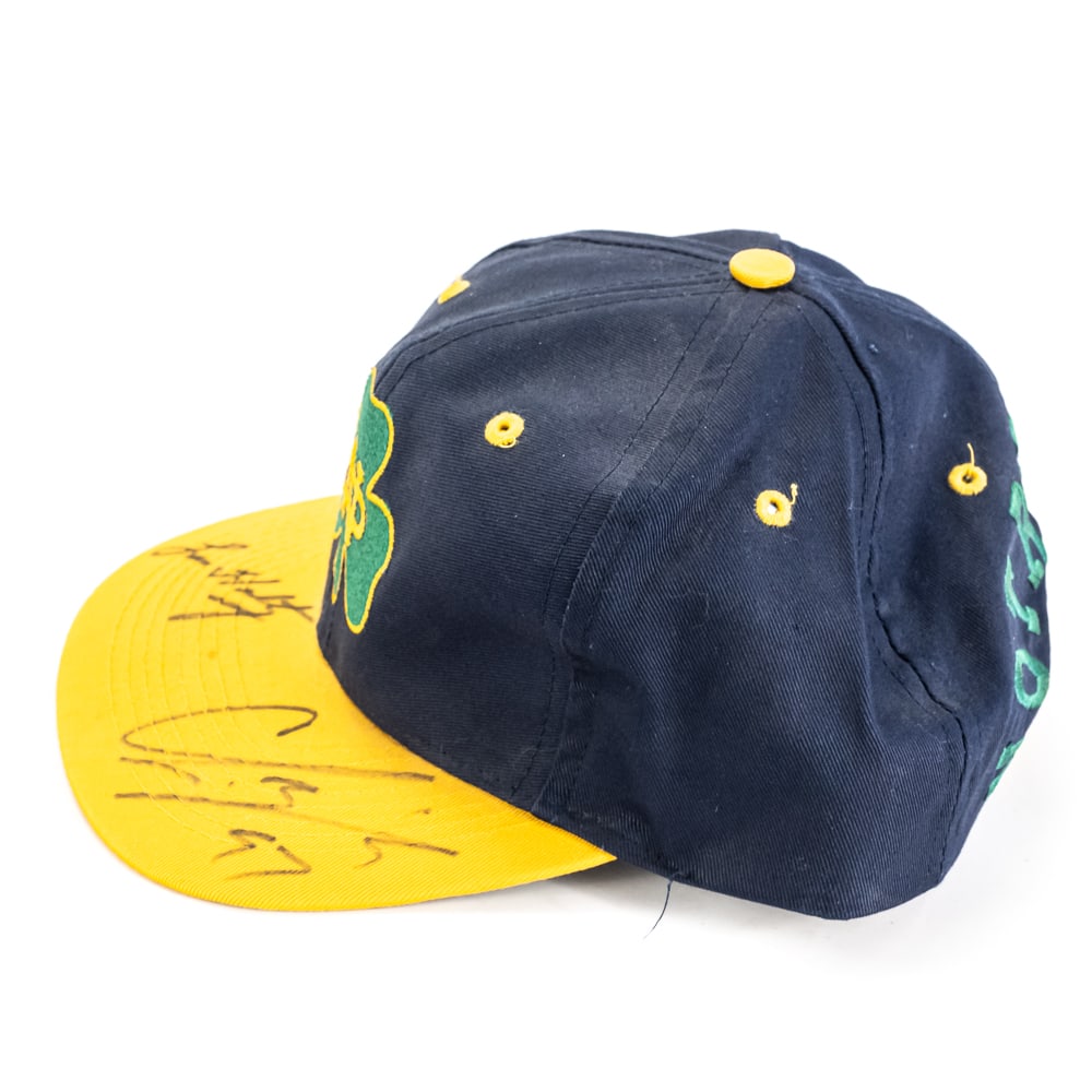 Notre Dame Legends Autographed Cap - 7