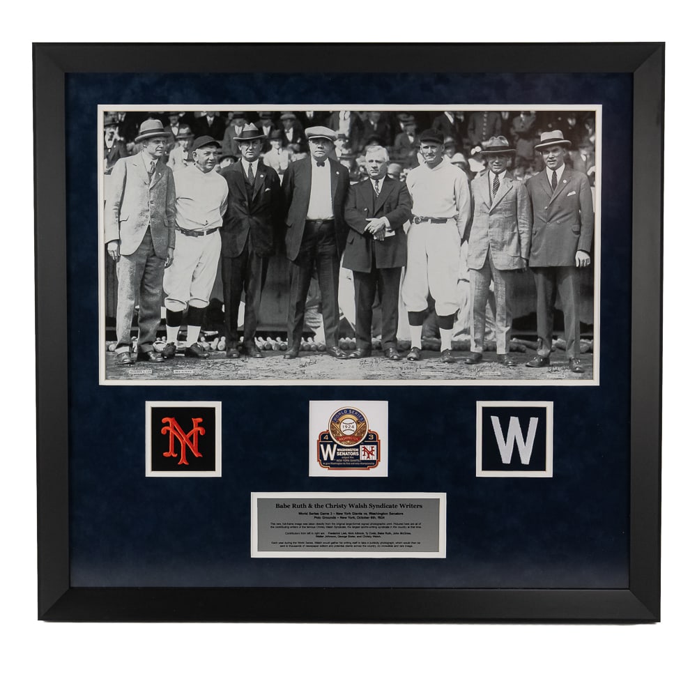 Babe Ruth & the Christy Walsh Syndicate Writers (1 of 9)