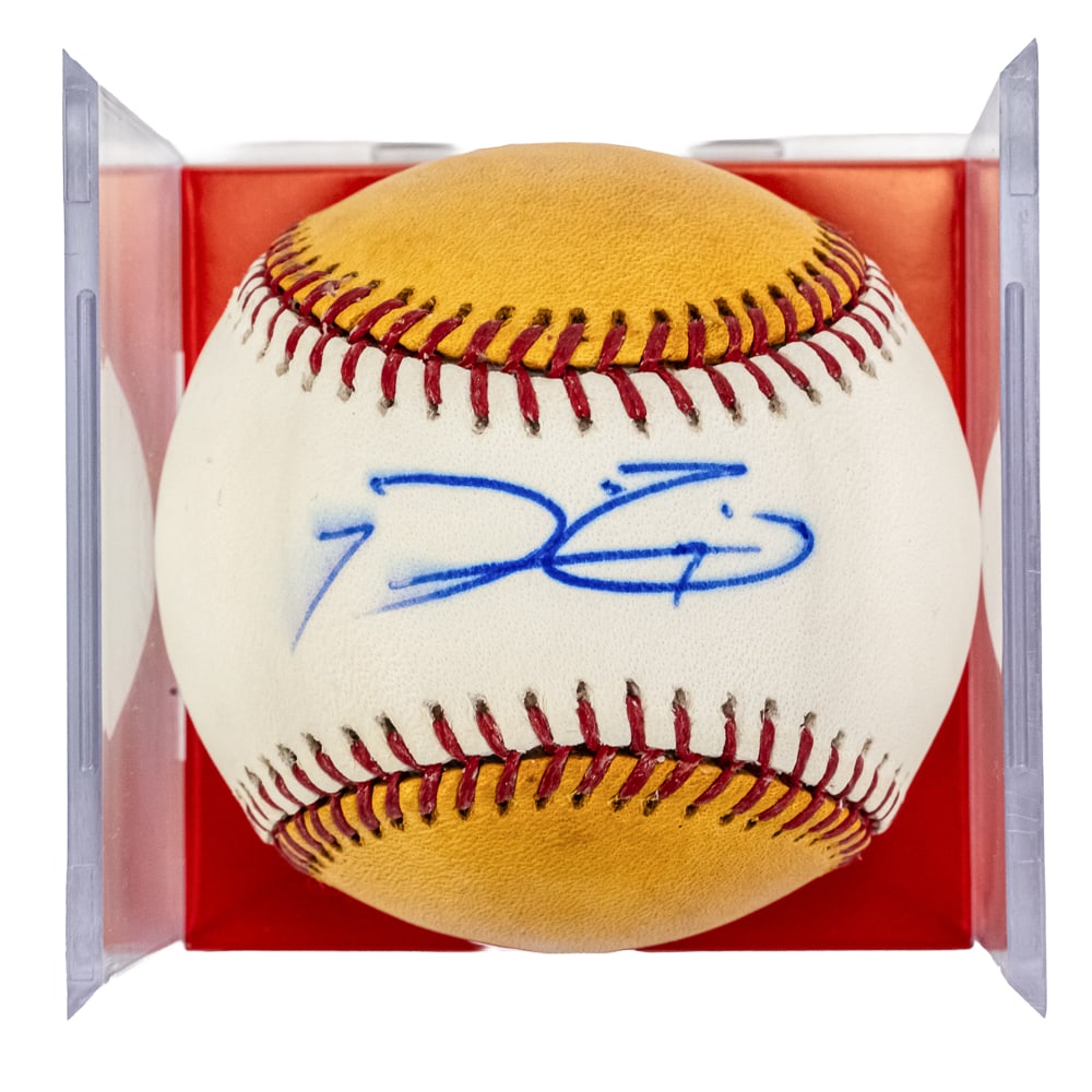 Prince Fielder Signed 2009 Home Run Derby Baseball (1 of 2)