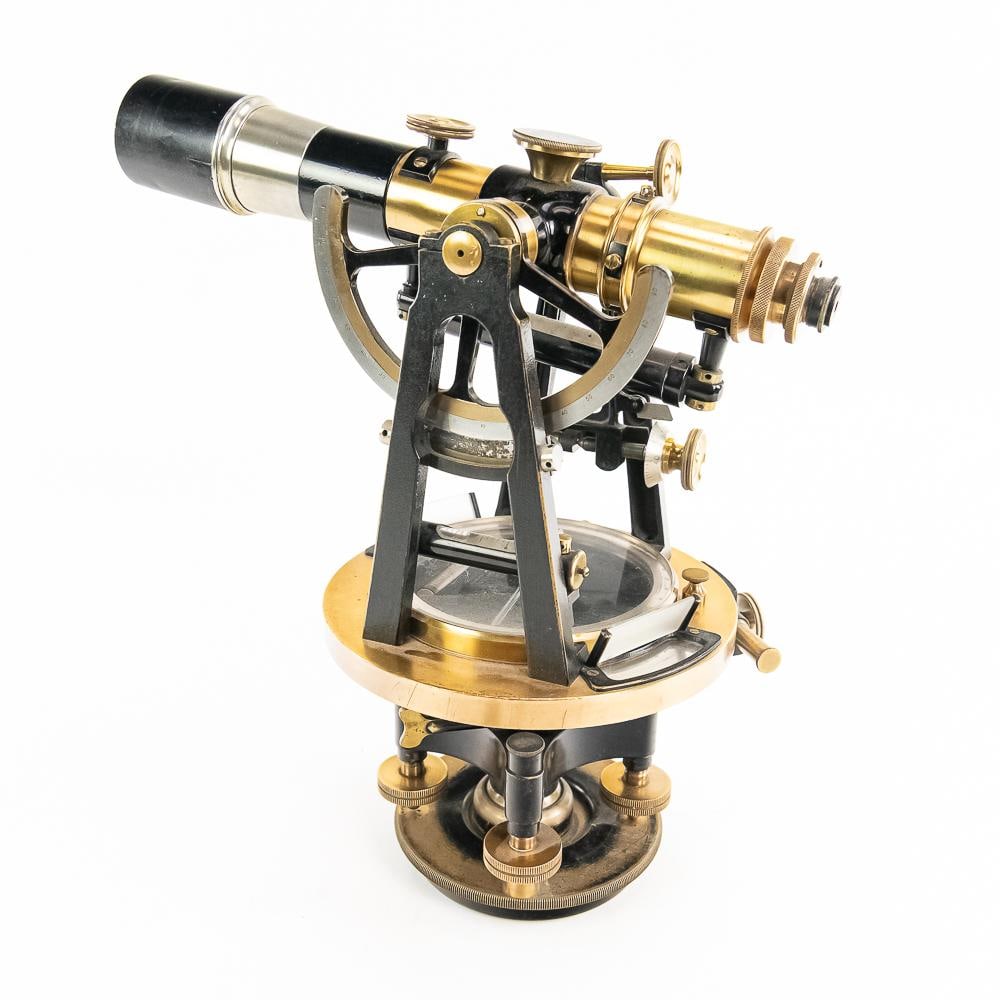 Antique Saegmuller Brass Mining Transit - 2