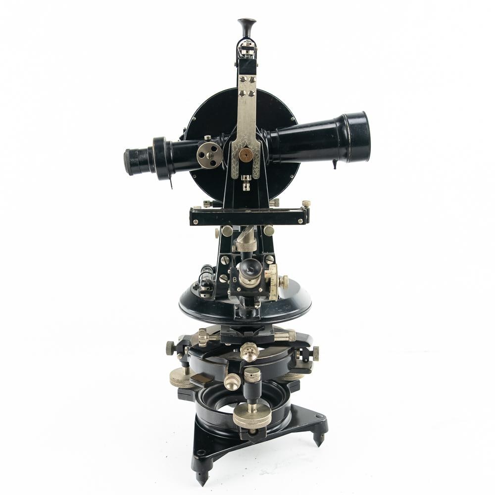 E.R. Watts 1925 Brass Theodolite Set - 8