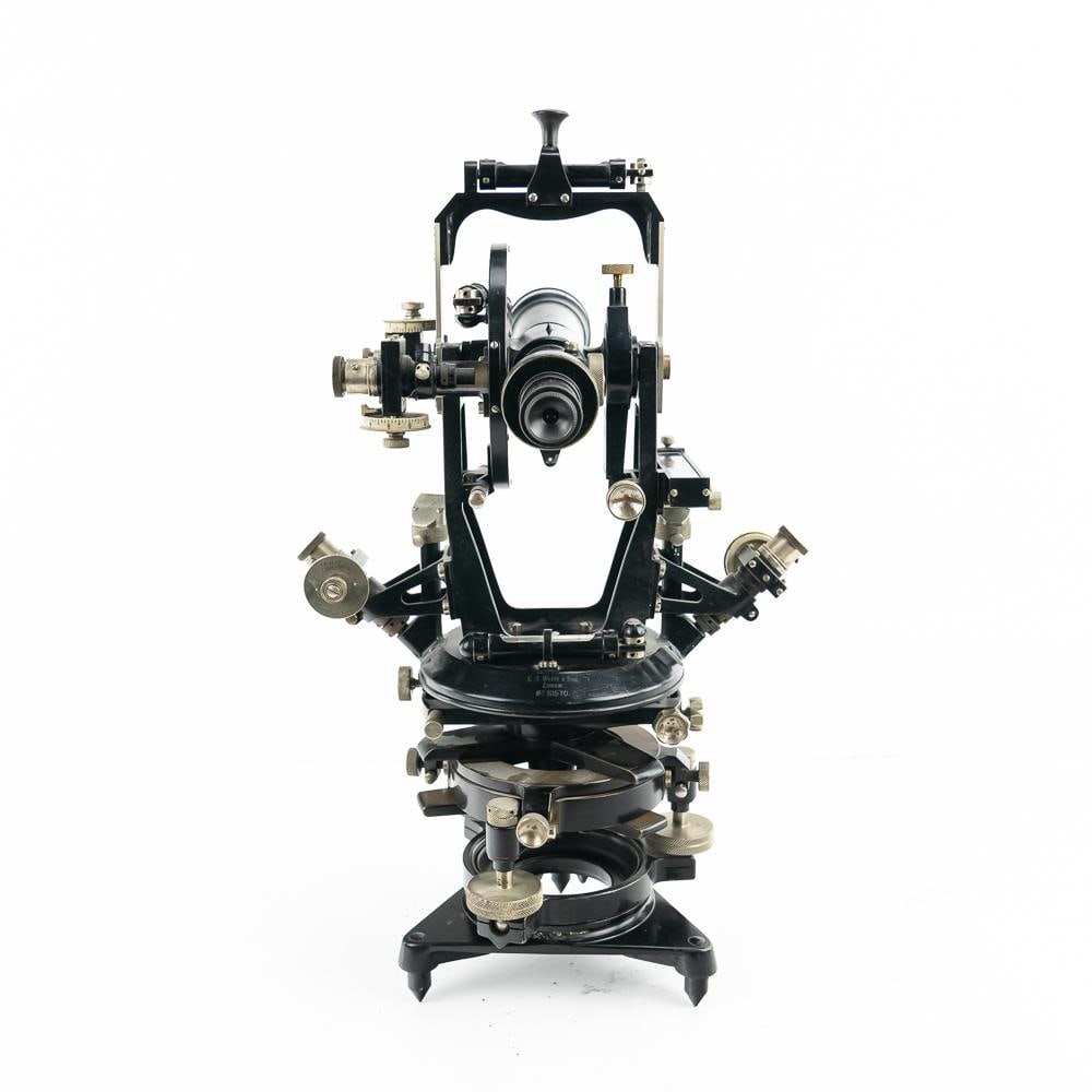 E.R. Watts 1925 Brass Theodolite Set - 9