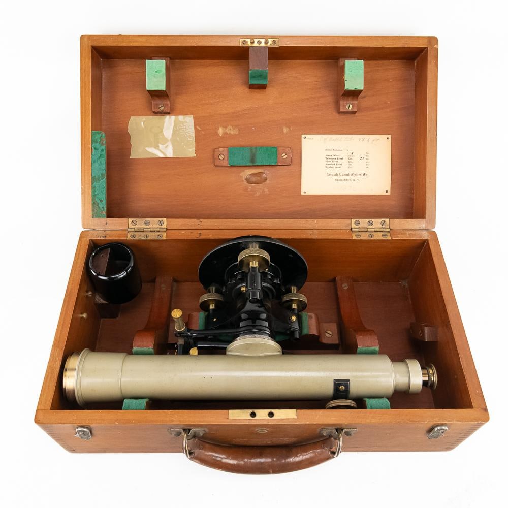Bausch & Lomb 'Gavatt' Dumpy Level W/Case - 8