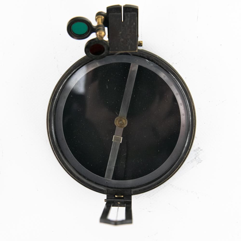 Large-Format Prismatic Surveying Compass W/Case - 3