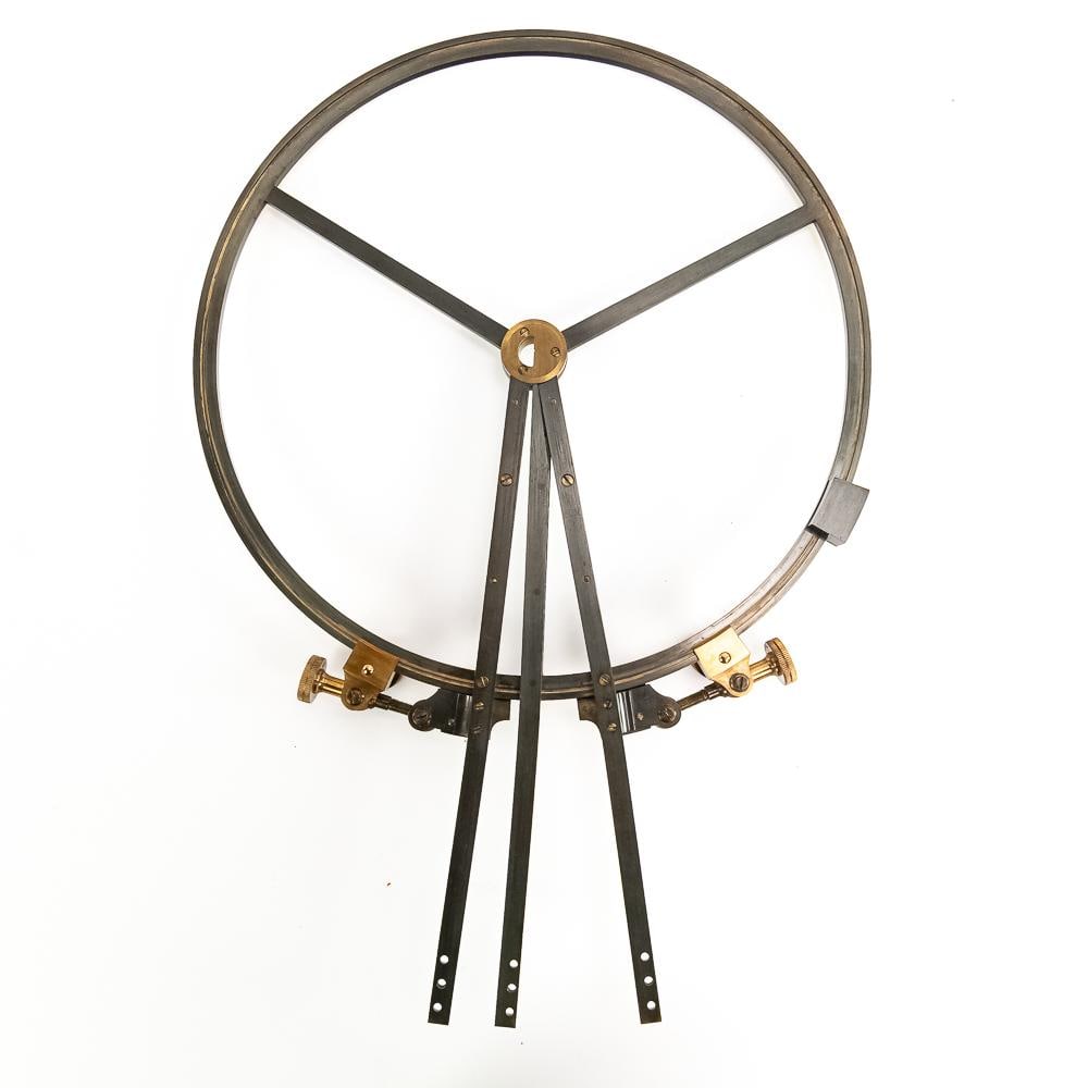 Antique Brass Three-Arm Station Pointer - 6