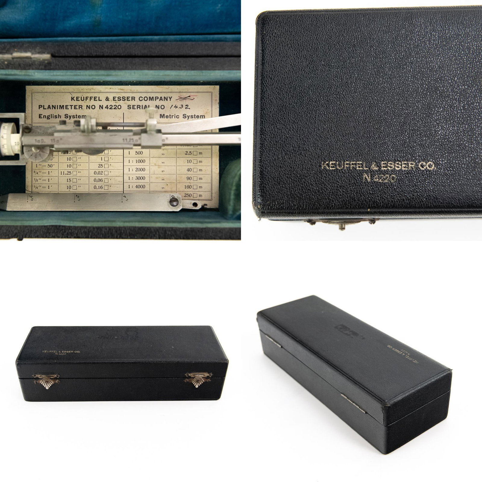 Vintage K&E Planimeter & USGS Station Pointer - 20