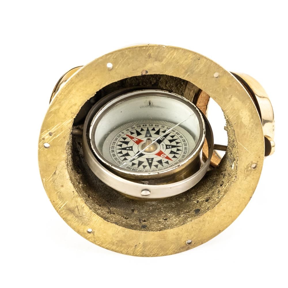 Vintage Maritime Binnacle Compass - 7