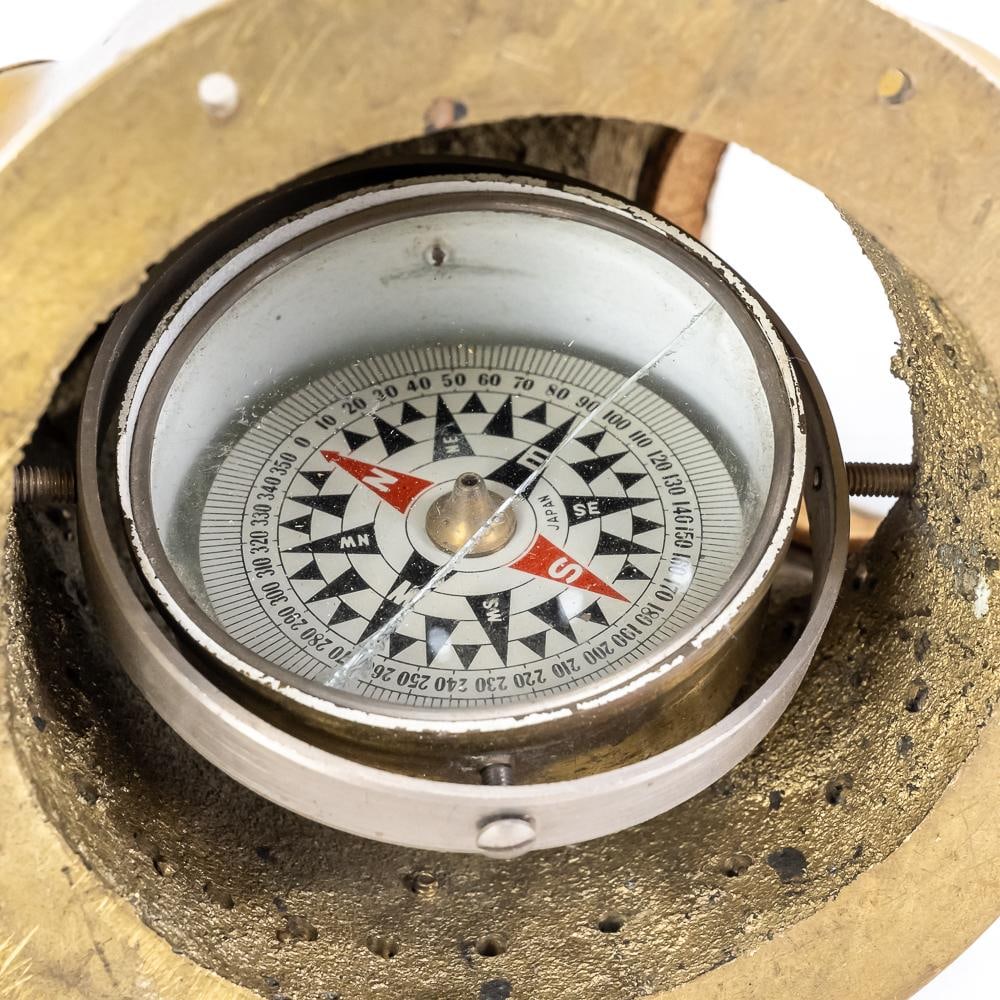 Vintage Maritime Binnacle Compass - 8