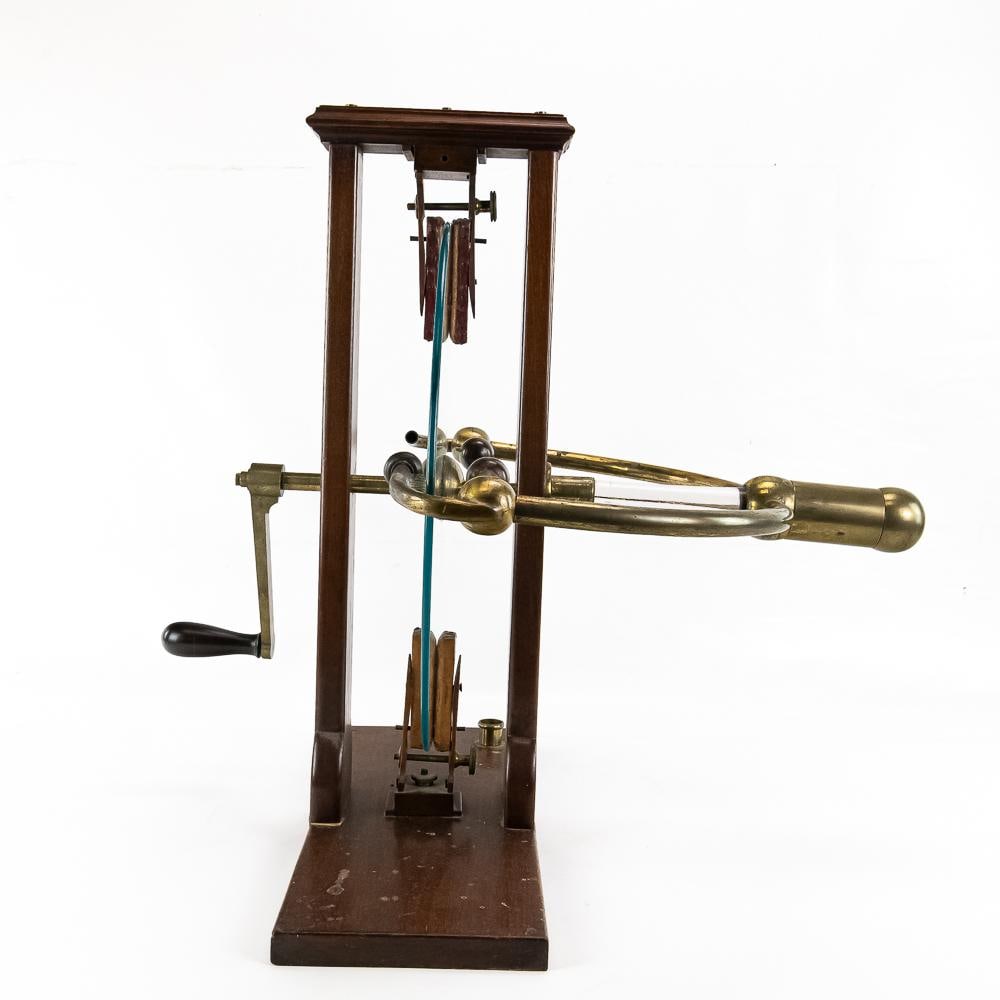 19th C. Ramsden Friction Electrostatic Generator - 10