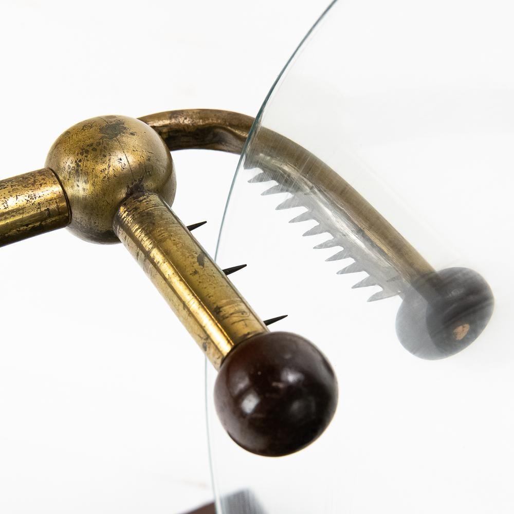 19th C. Ramsden Friction Electrostatic Generator - 4