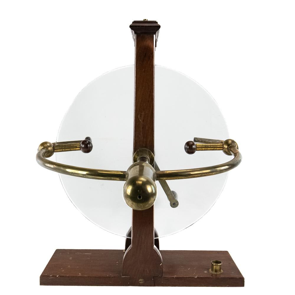 19th C. Ramsden Friction Electrostatic Generator - 5