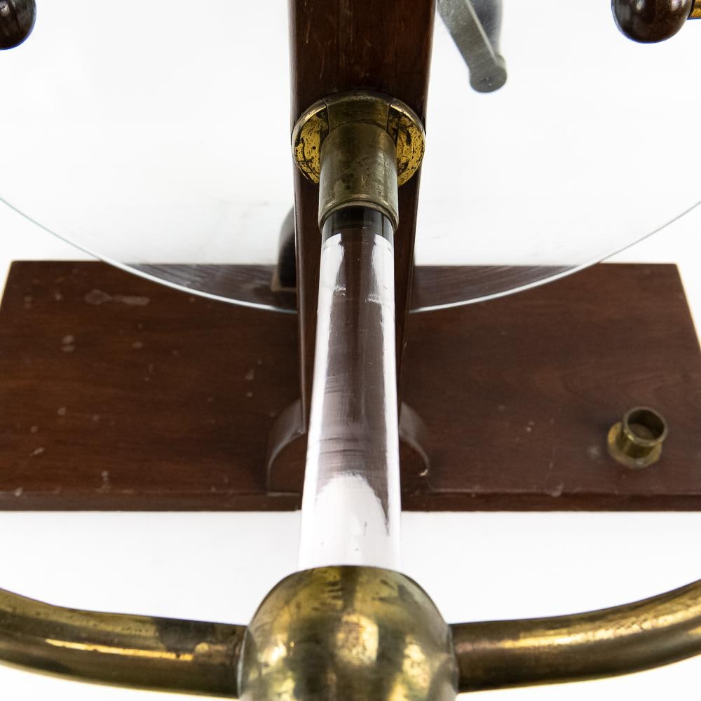19th C. Ramsden Friction Electrostatic Generator - 9