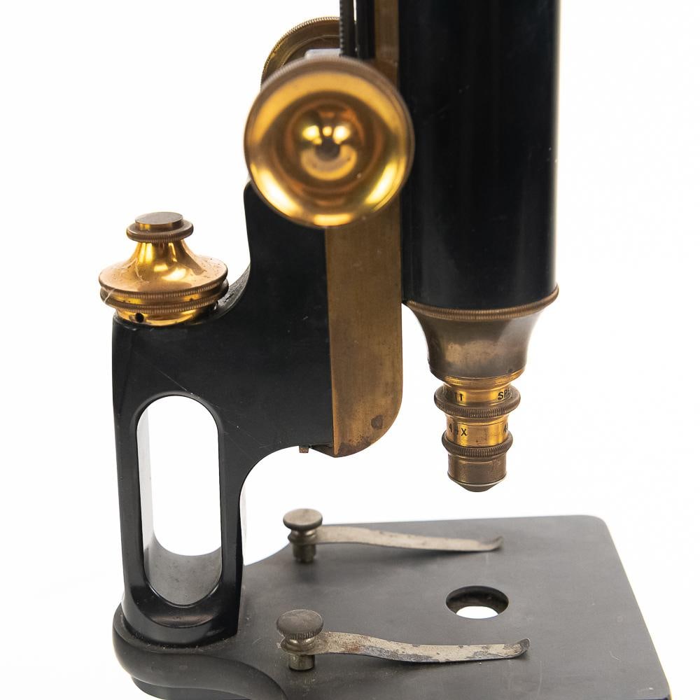 Antique Spencer Brass Microscope w/ Case - 5