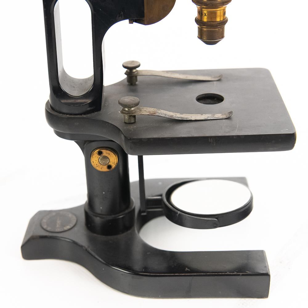 Antique Spencer Brass Microscope w/ Case - 6