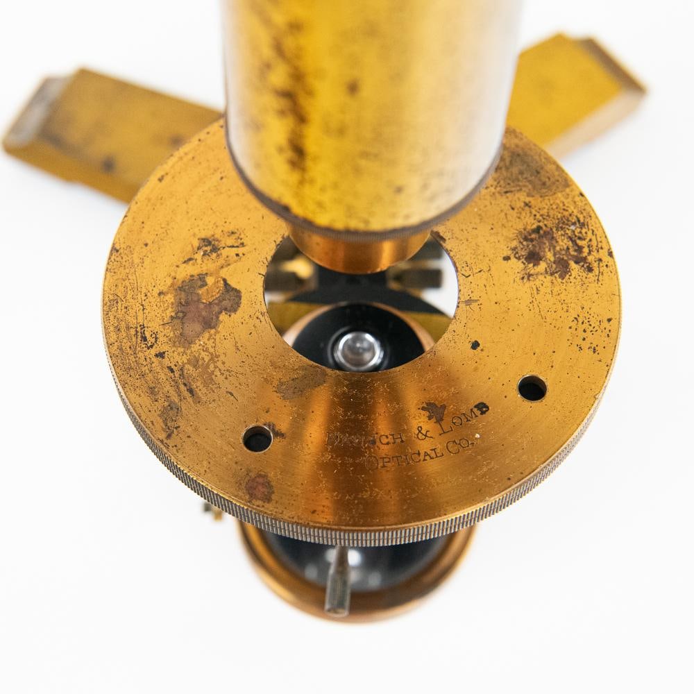 Bausch & Lomb Professional Brass Microscope - 7