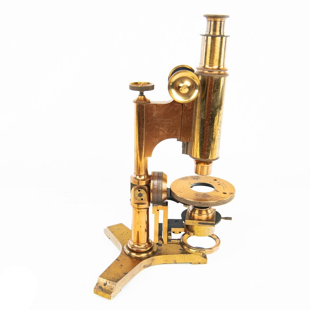 Bausch & Lomb Professional Brass Microscope - 8