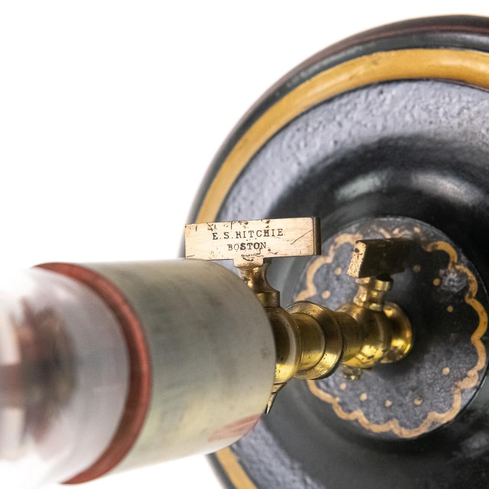 E.S. Ritchie Antique Vacuum Aurora Globe - 6