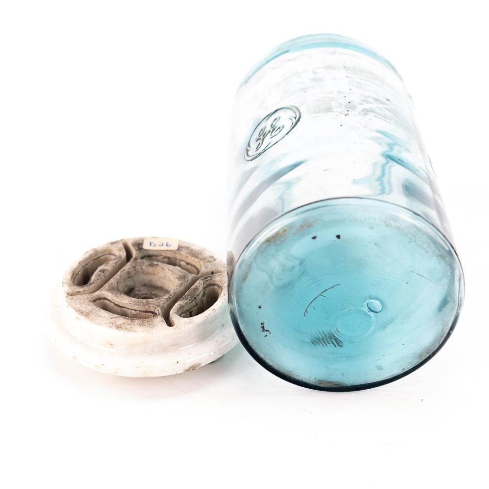 G.E. Glass Battery Jar - 7