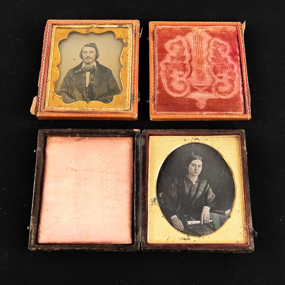 1/6 Plate I.D.'d Daguerreotype & Ambrotype (1 of 11)