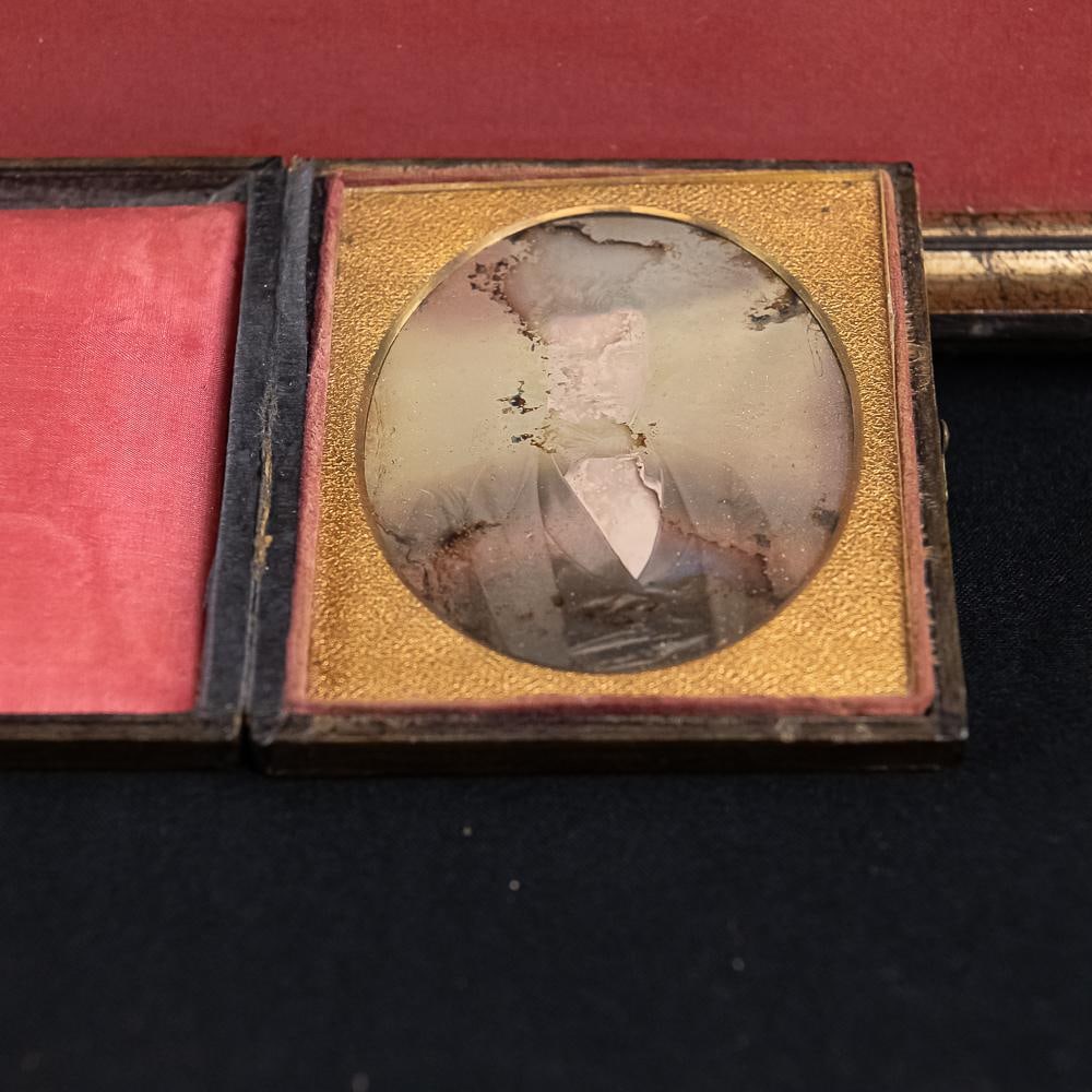 2 B.D. Maxham Daguerreotypes Same Man - 4