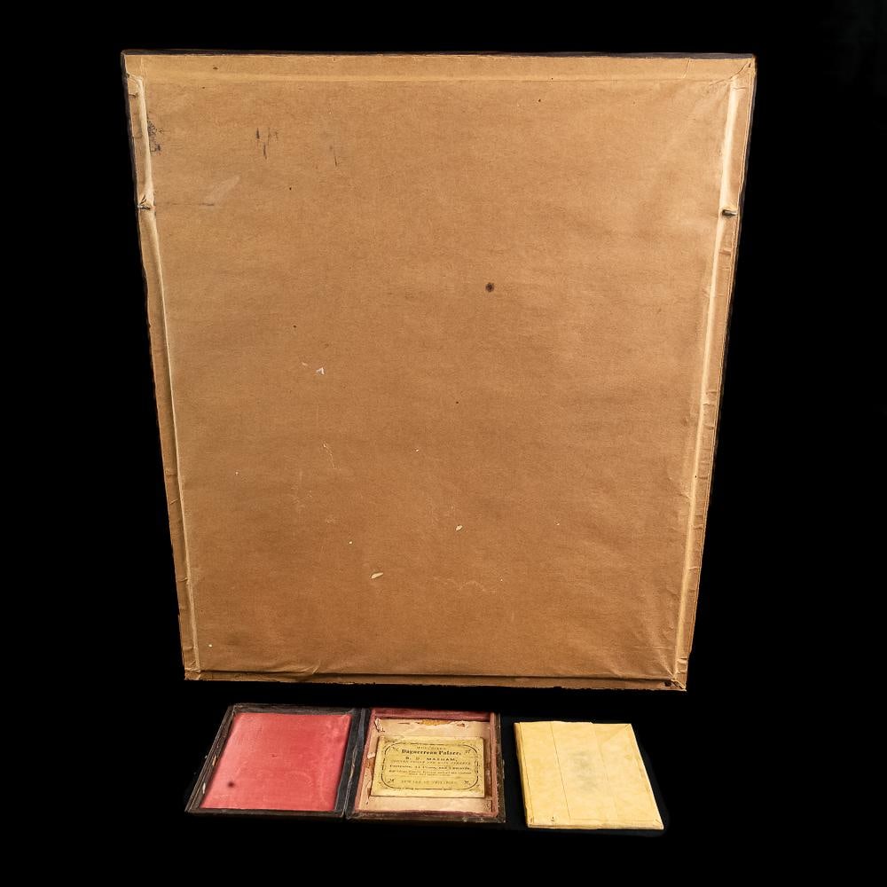 2 B.D. Maxham Daguerreotypes Same Man - 7