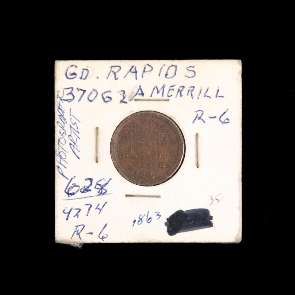 L.A. Merrill Copper Photographic Artist Token (1 of 2)