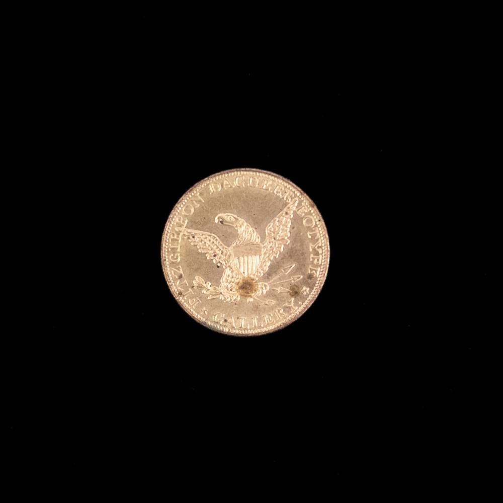 Fitzgibbon's Brass Daguerreotype Token (1 of 2)