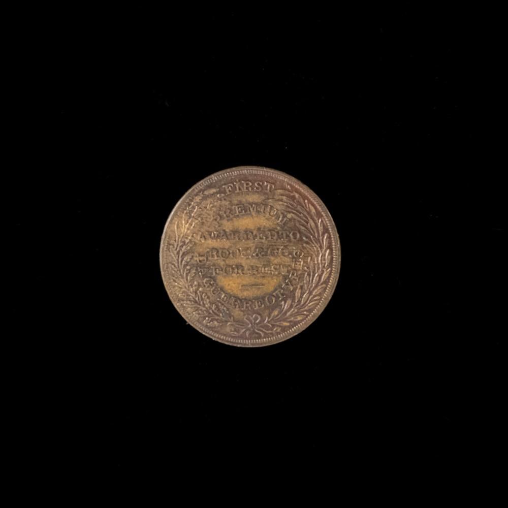 M.A. Root's Copper Daguerreotype Token - 2