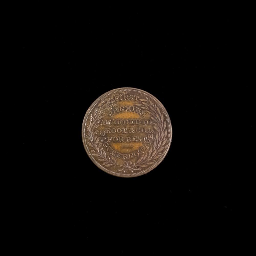 Root & Co. Copper Daguerreotype Token - 2