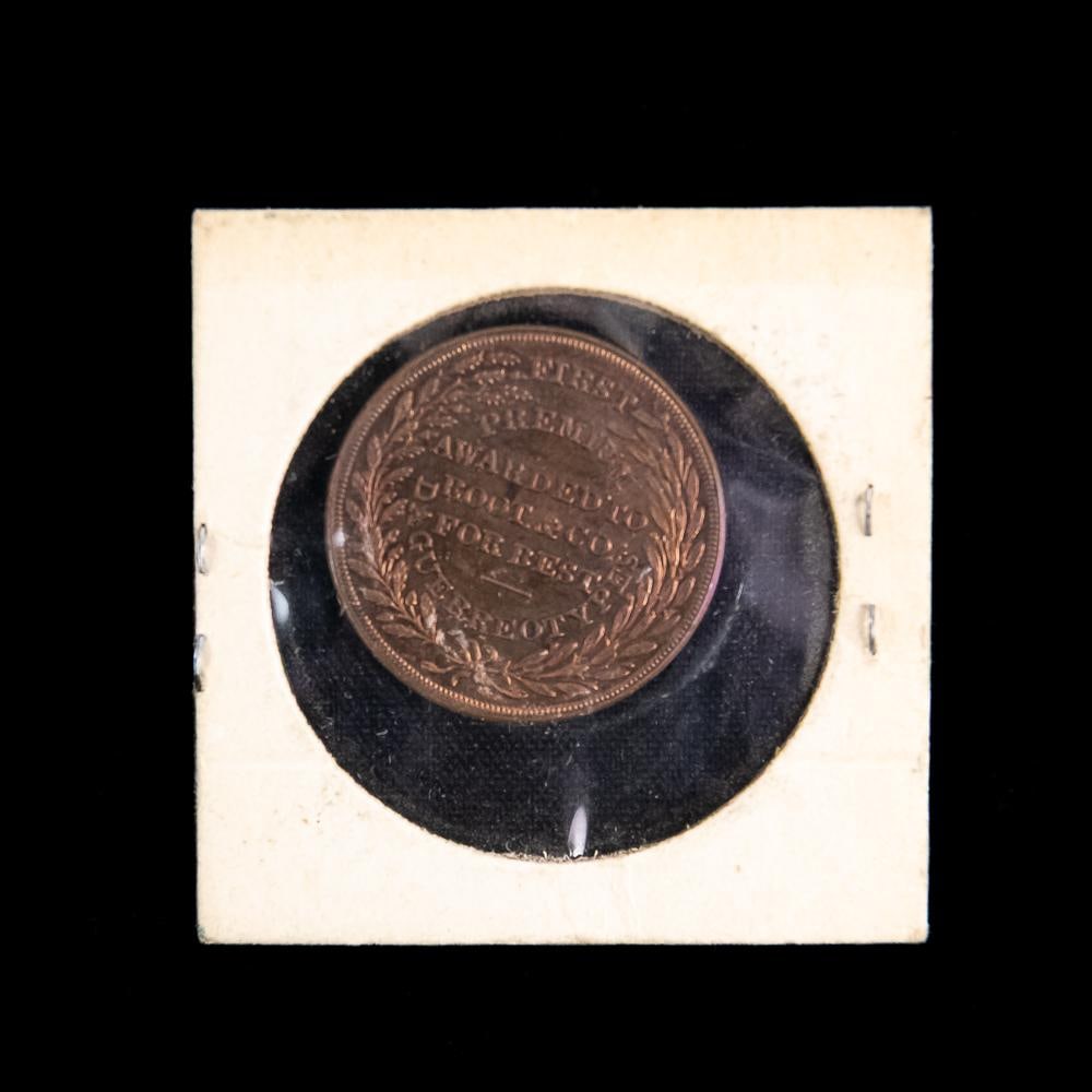 M.A. Root Copper Daguerreotype Token - 2