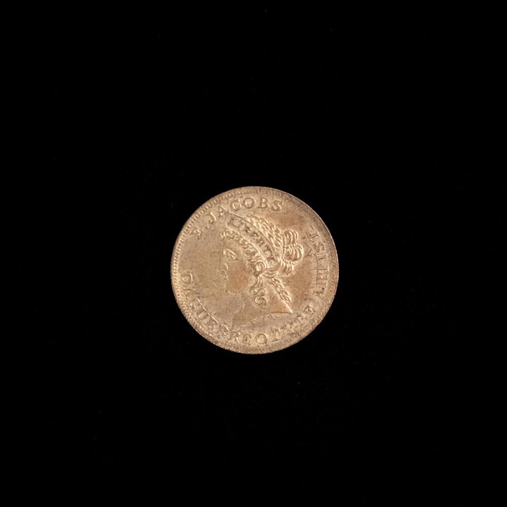 E. Jacobs Brass Daguerreotype Token - 2