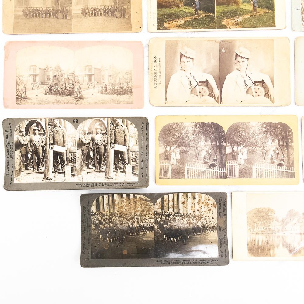 16 Stereo View Cards - 3