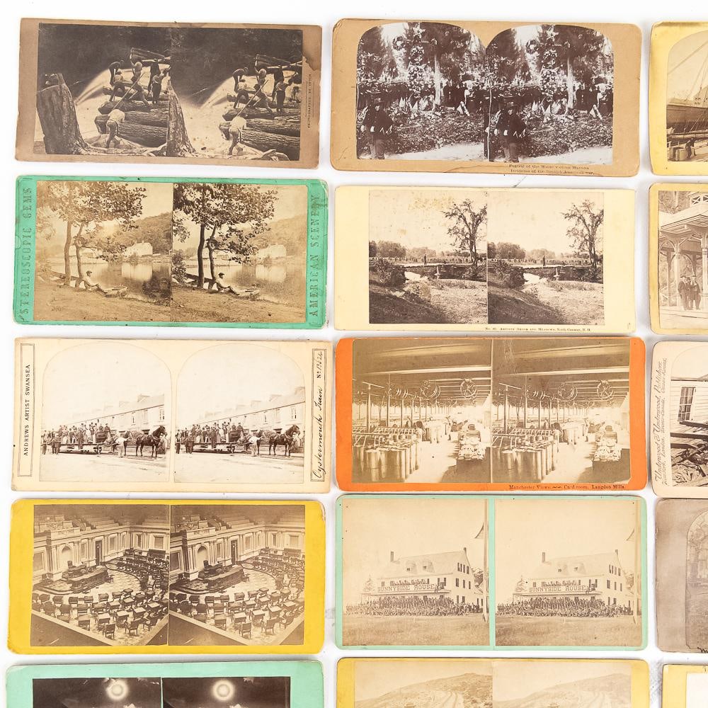 26 Stereo View Cards - 2