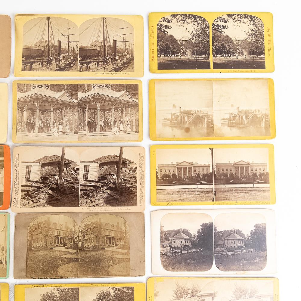 26 Stereo View Cards - 3
