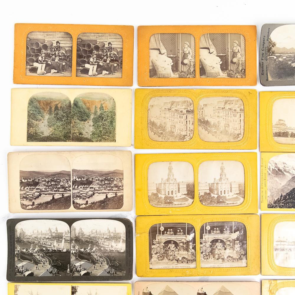 71 Stereo View Cards - 3