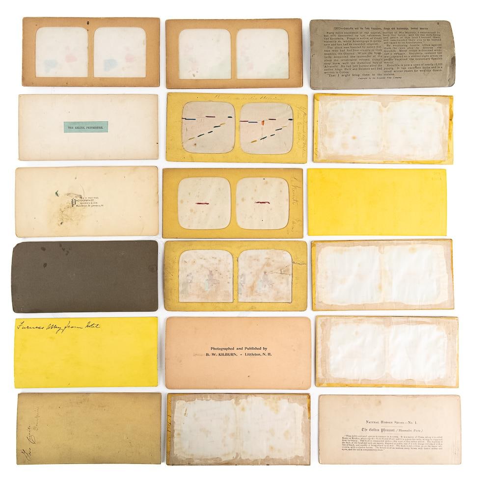 71 Stereo View Cards - 7