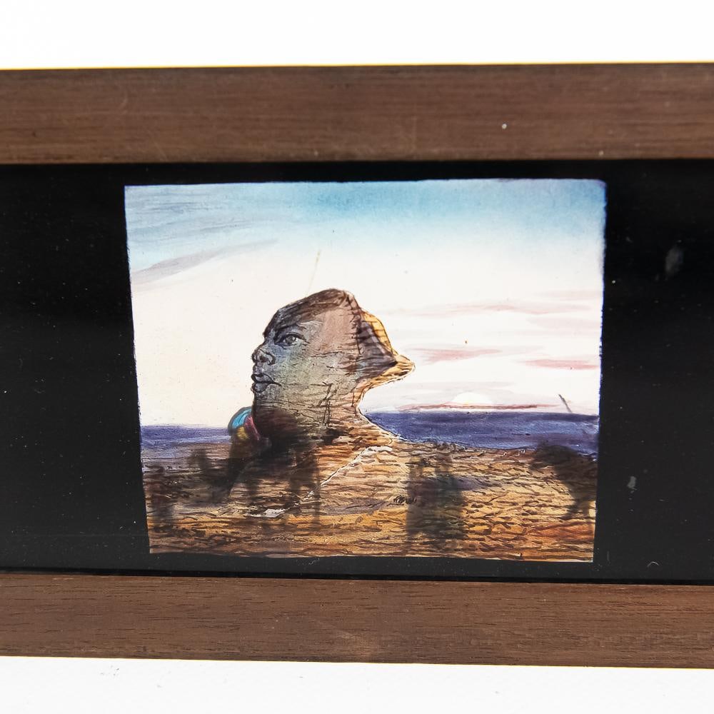 2 Victorian Mech. Lantern Slides-Sphinx, Acrobat - 14
