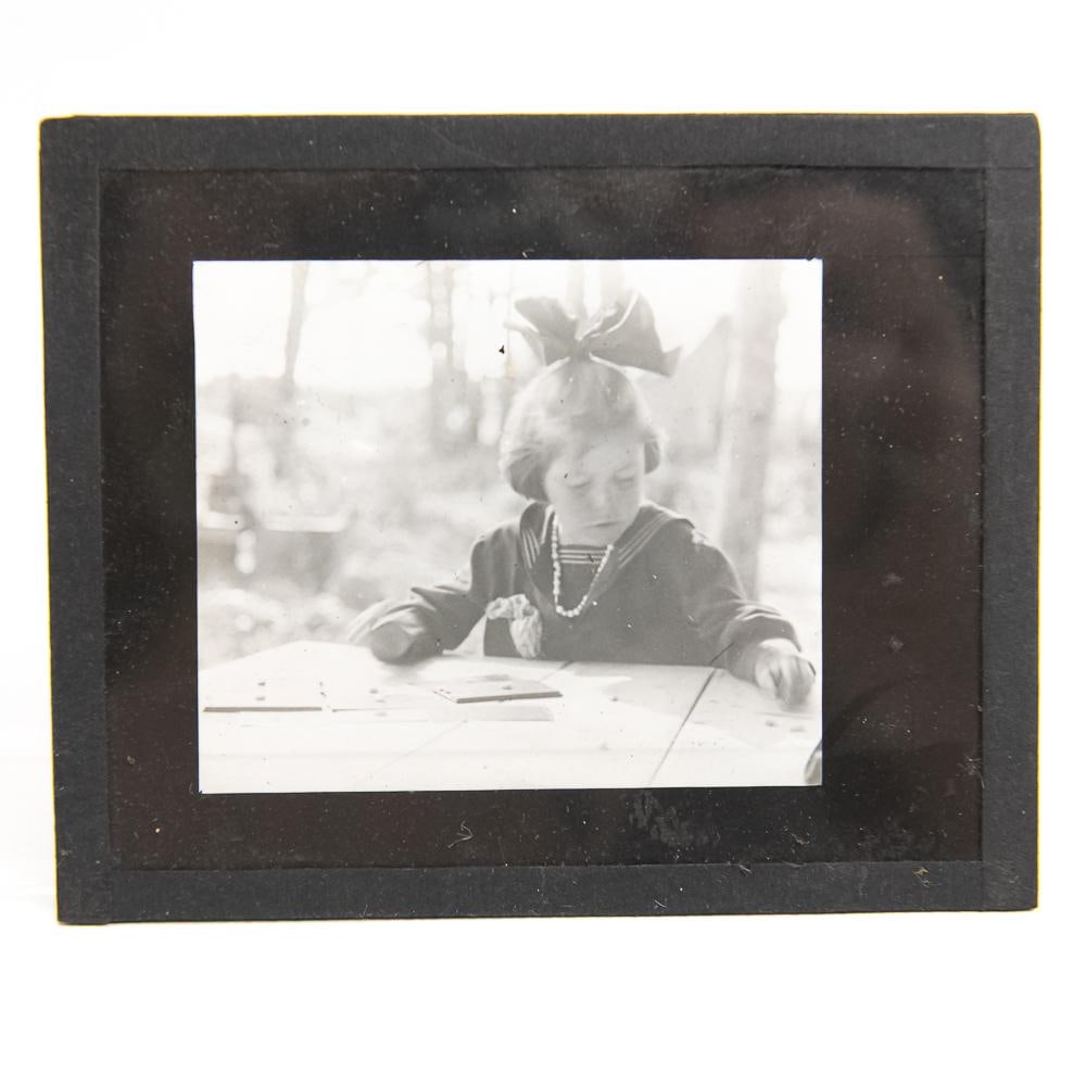 Glass Lantern Slides & Boxes Group - 10
