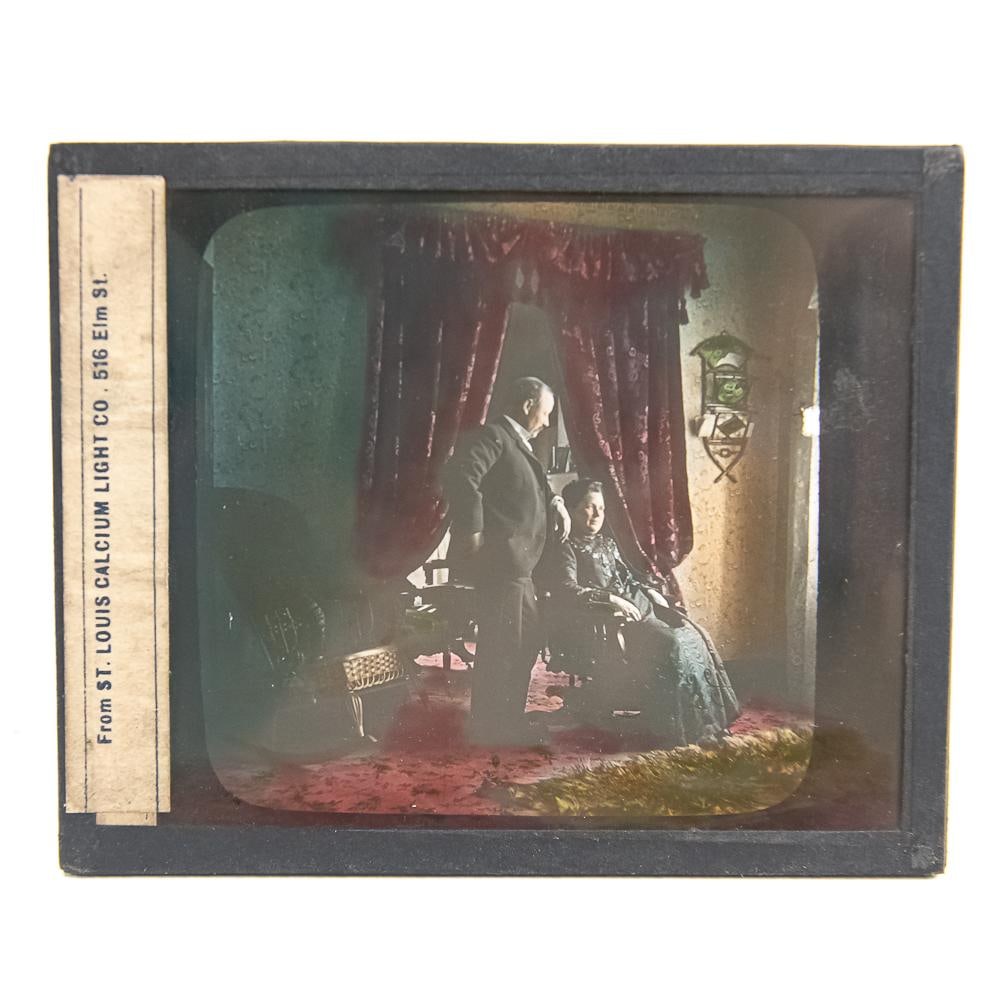 Glass Lantern Slides & Boxes Group - 6