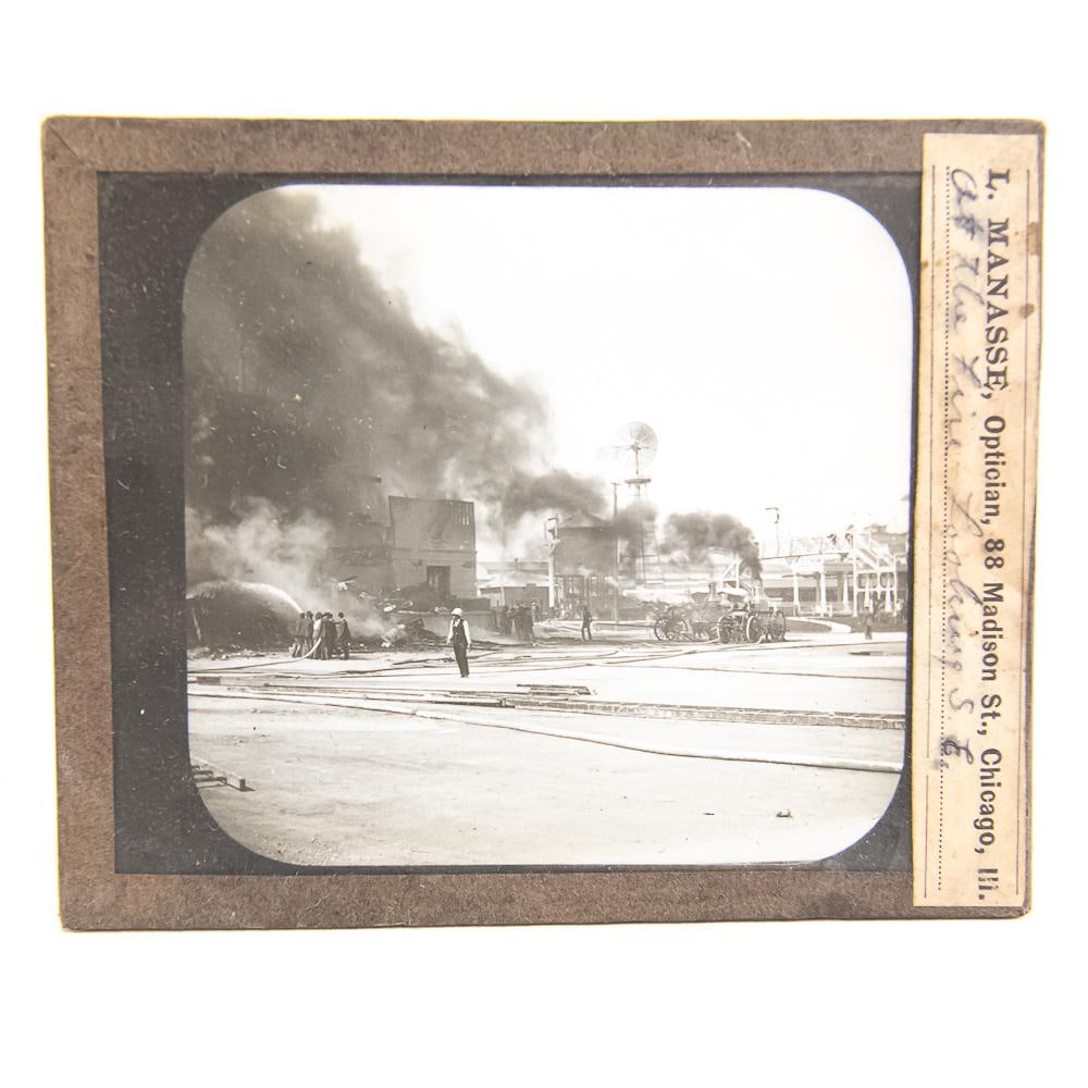 Glass Lantern Slides & Boxes Group - 8