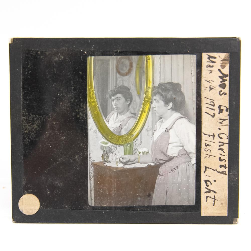 Glass Lantern Slides & Boxes Group - 9