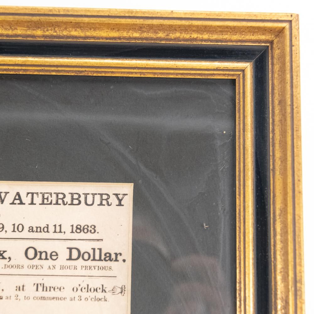 Civil War 1863 Polyorama Broadside-Framed - 7