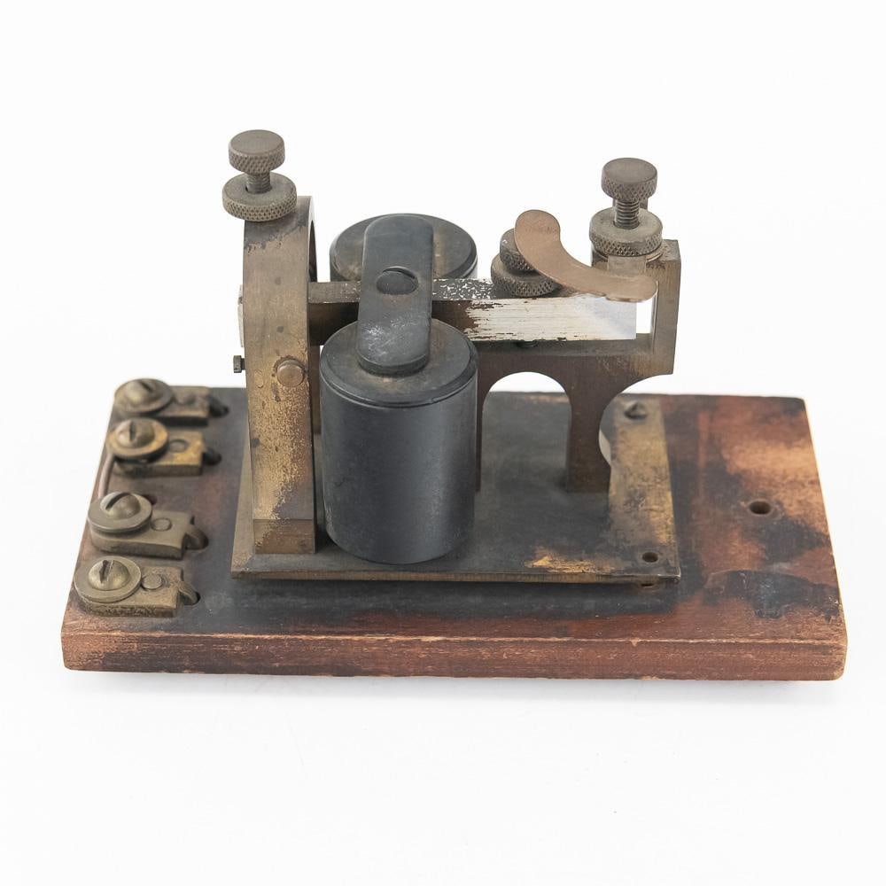 Morse Telegraph Key w/Sounder (2) - 3