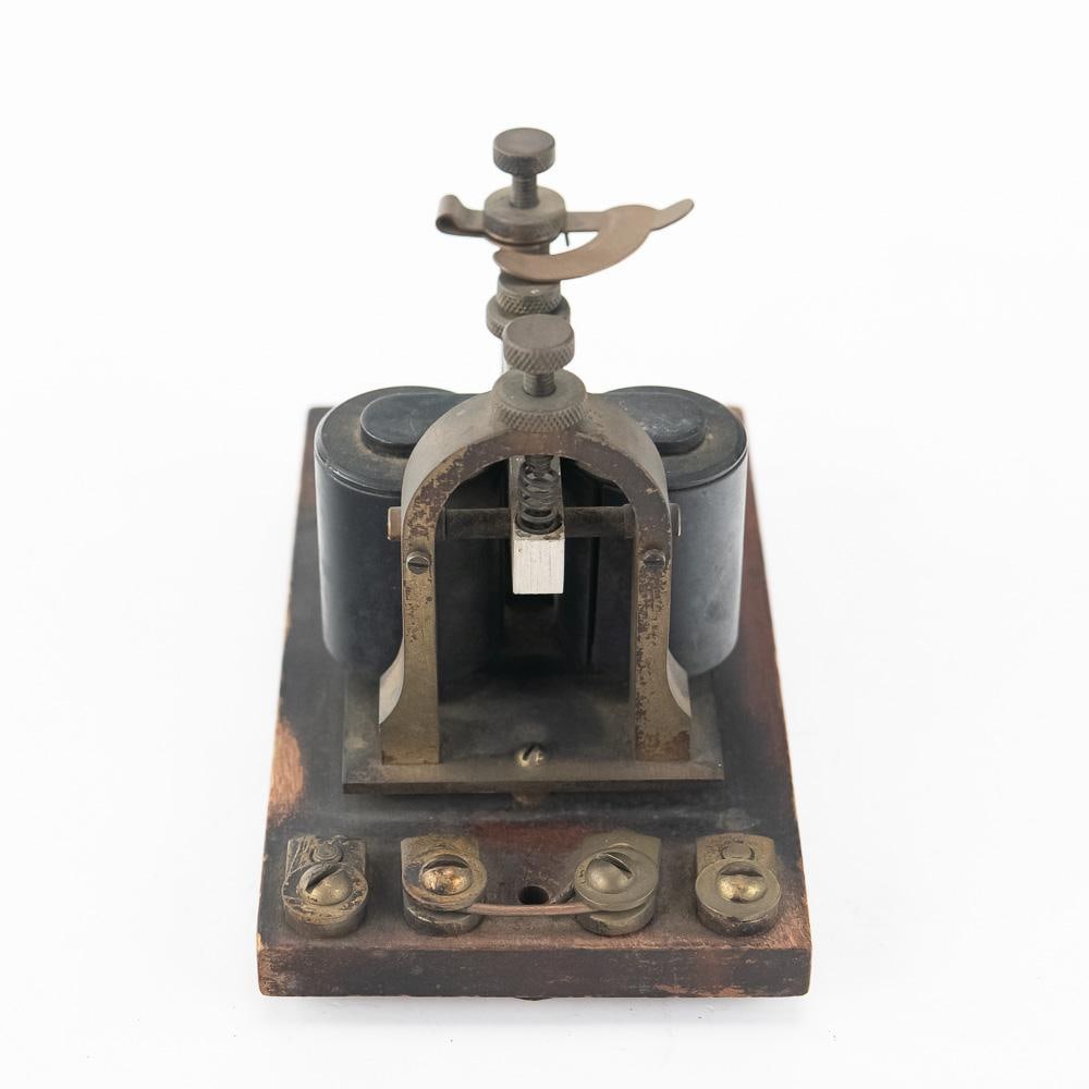 Morse Telegraph Key w/Sounder (2) - 4